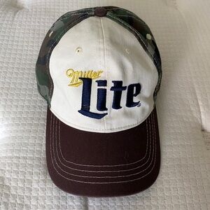 Men Army Miller Lite Adjustable Hats